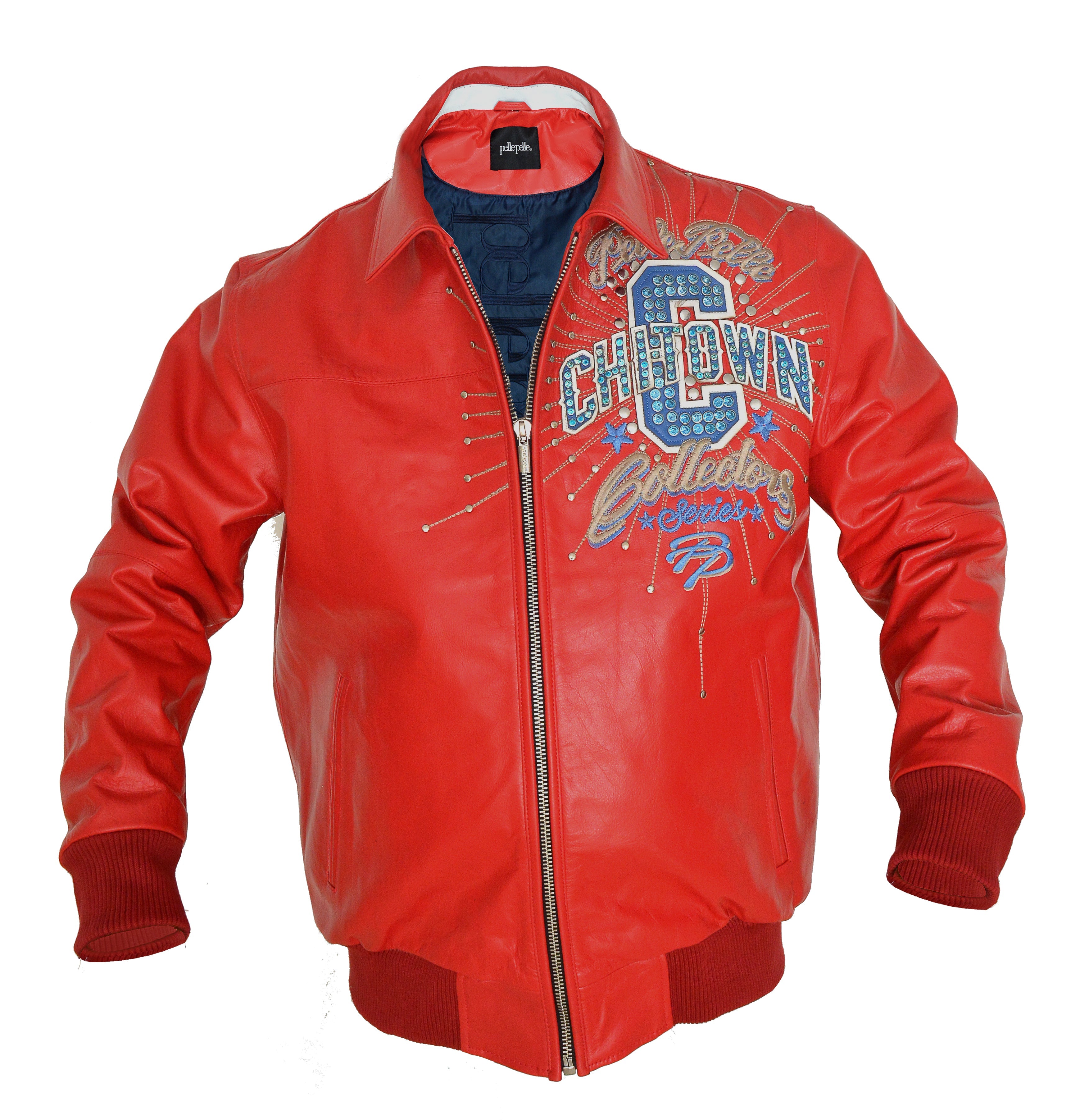 Pelle Pelle Chi-Town Collector Red Leather Jacket