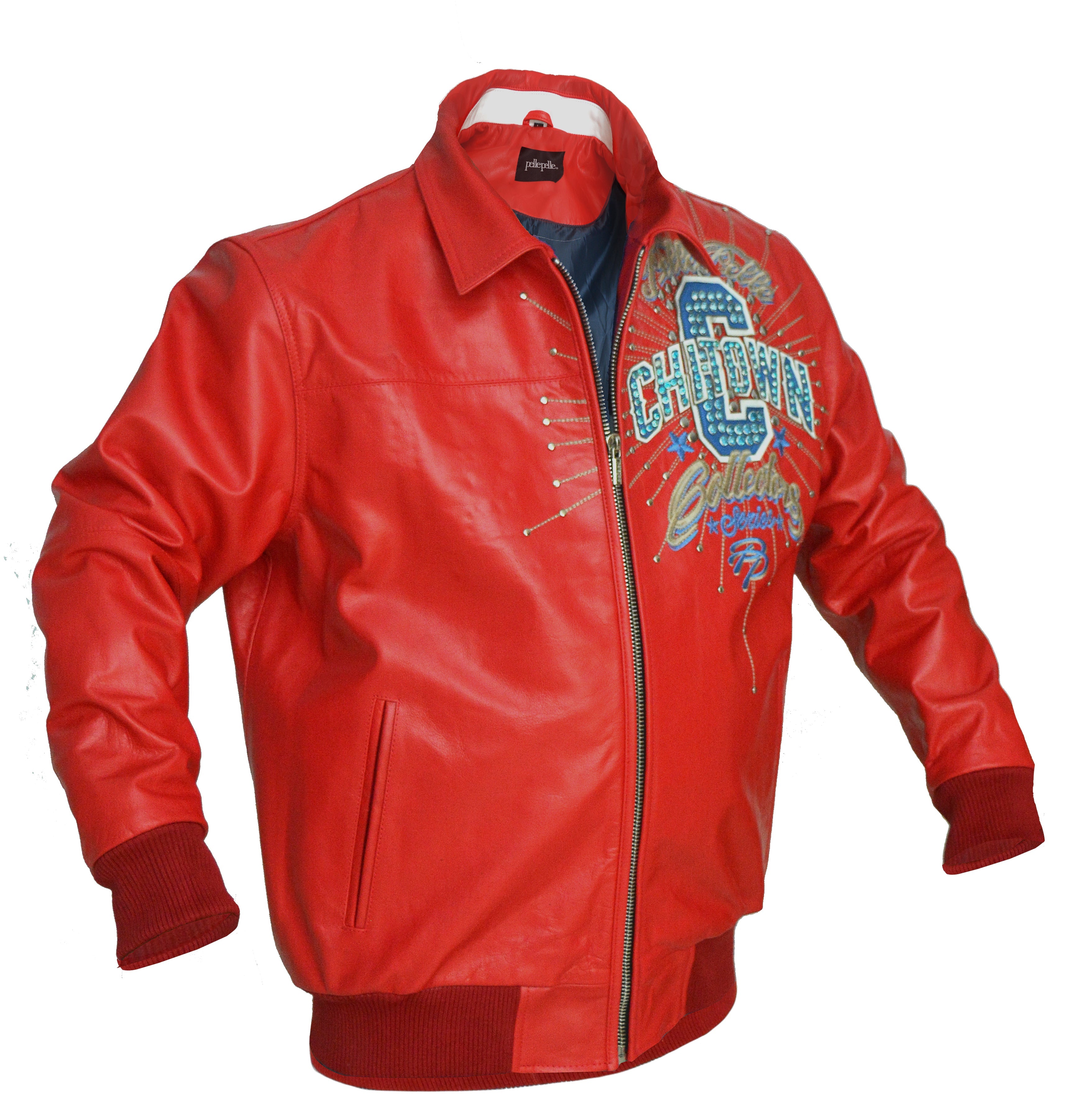 Pelle Pelle Chi-Town Collector Red Leather Jacket