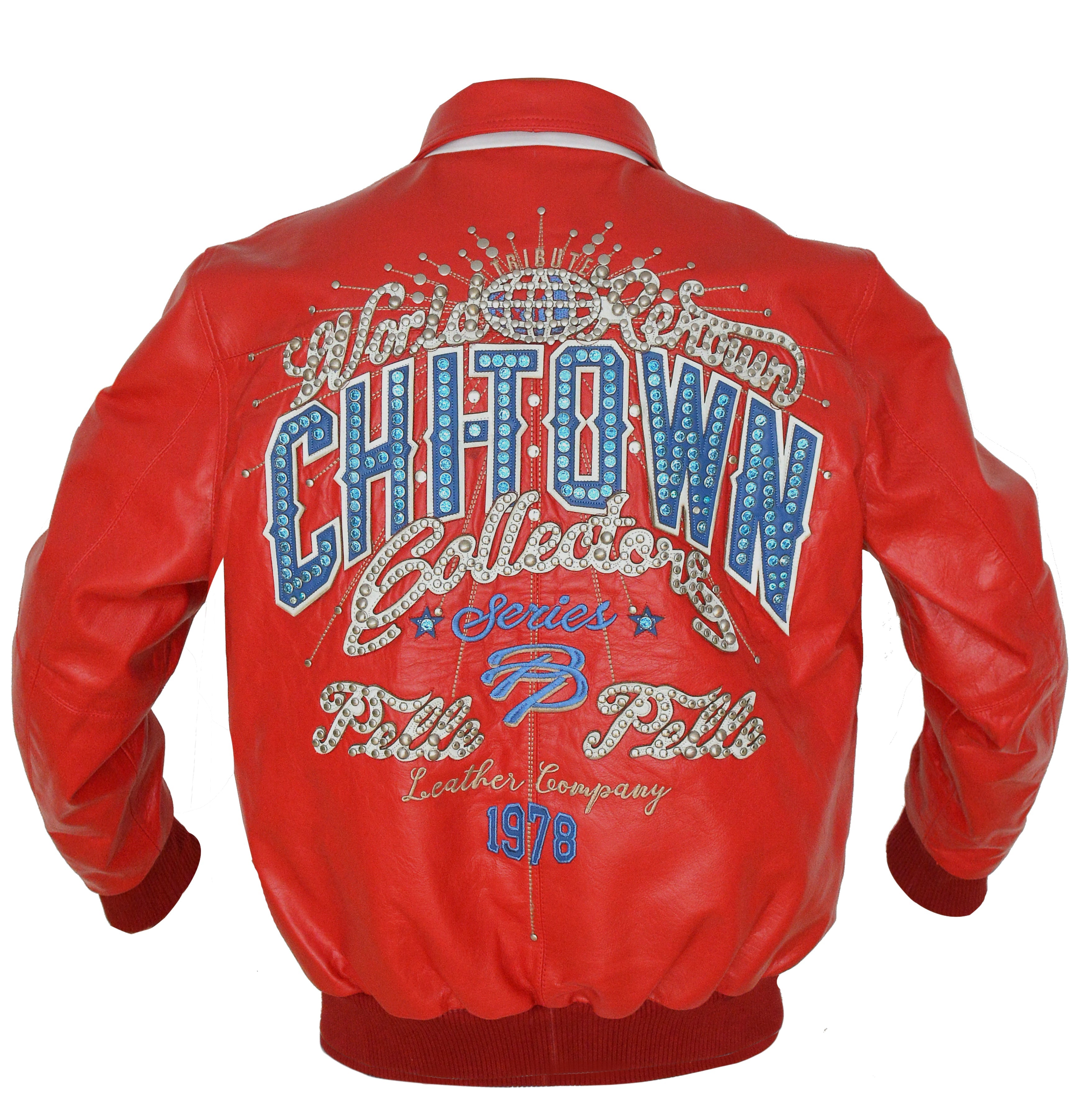 Pelle Pelle Chi-Town Collector Red Leather Jacket
