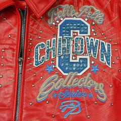 Pelle Pelle Chi-Town Collector Red Leather Jacket