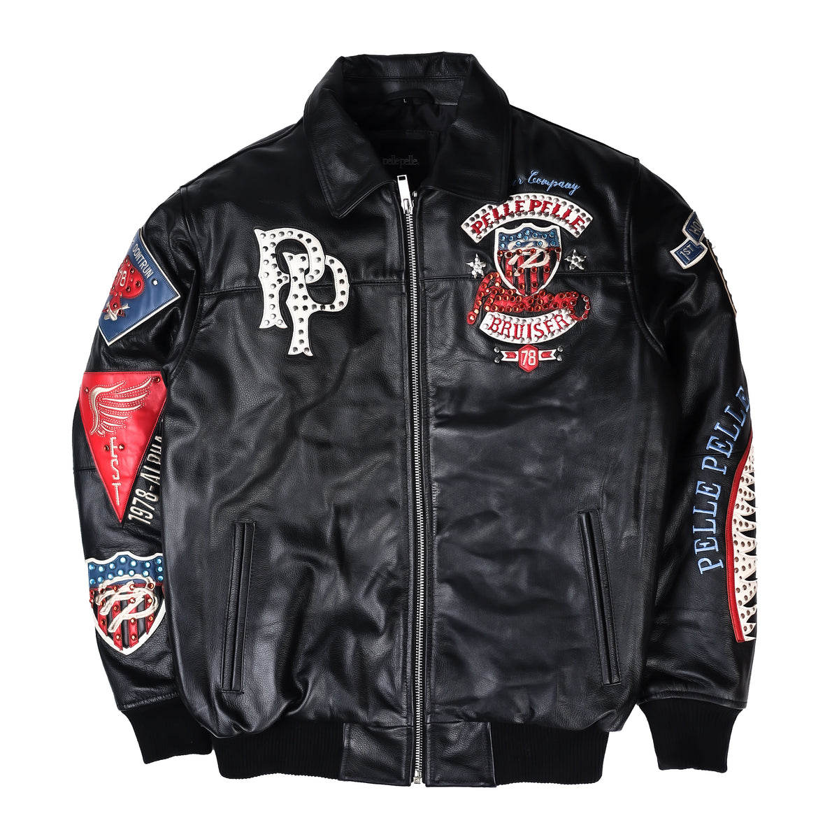 Pelle Pelle American Bruiser Plush Black Jacket