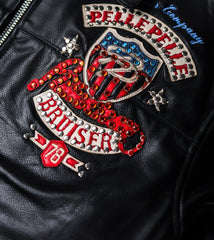 Pelle Pelle American Bruiser Plush Black Jacket