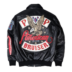 Pelle Pelle American Bruiser Plush Black Jacket