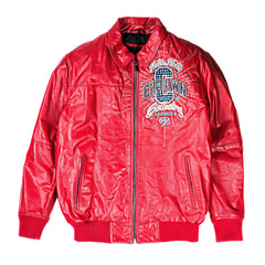 Pelle Pelle Chi-Town Collector Red Leather Jacket