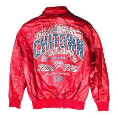 Pelle Pelle Chi-Town Collector Red Leather Jacket