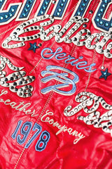 Pelle Pelle Chi-Town Collector Red Leather Jacket