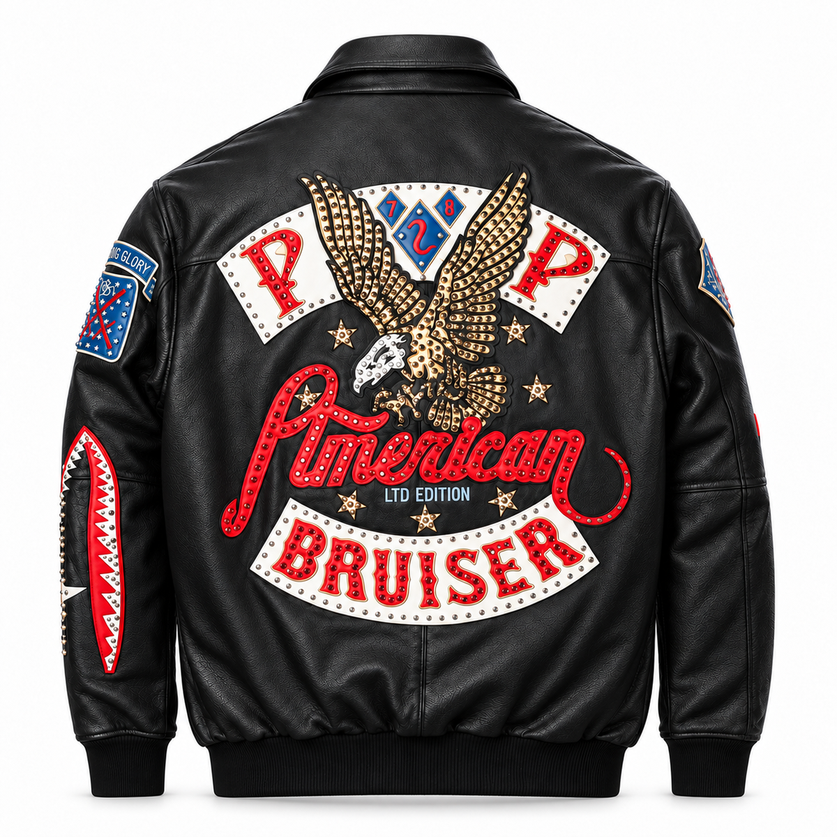 Pelle Pelle American Bruiser Plush Black Jacket