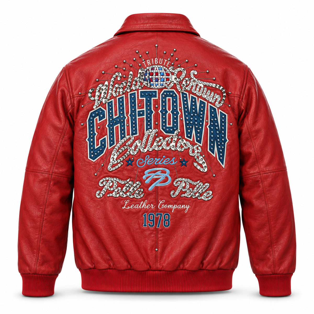 Pelle Pelle Chi-Town Collector Red Leather Jacket